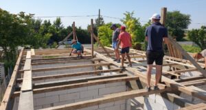 Sinti und Roma Gemeinde im Gebiet Donaudelta